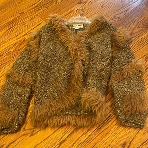 Pom Pom Woman’s Wool Cardigan